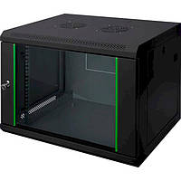 Комутаційна шафа Digitus Wall Mounting Unique 600x600 мм 19" 7U чорний