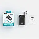 Повербанк 20000mAh Choetech B696 Black QC3.0 PD3.0 бездротова зарядка смартфонів та Apple Watch (43-00132), фото 3
