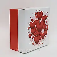 Подарункова коробка 195*195*97 до дня закоханих