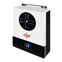Гібридний сонячний інвертор (ДБЖ) LPW-MAXII-ULTRA 8000VA (8000Вт) 48V 150A MPPT 90-450V ON-OFF GRID, фото 5