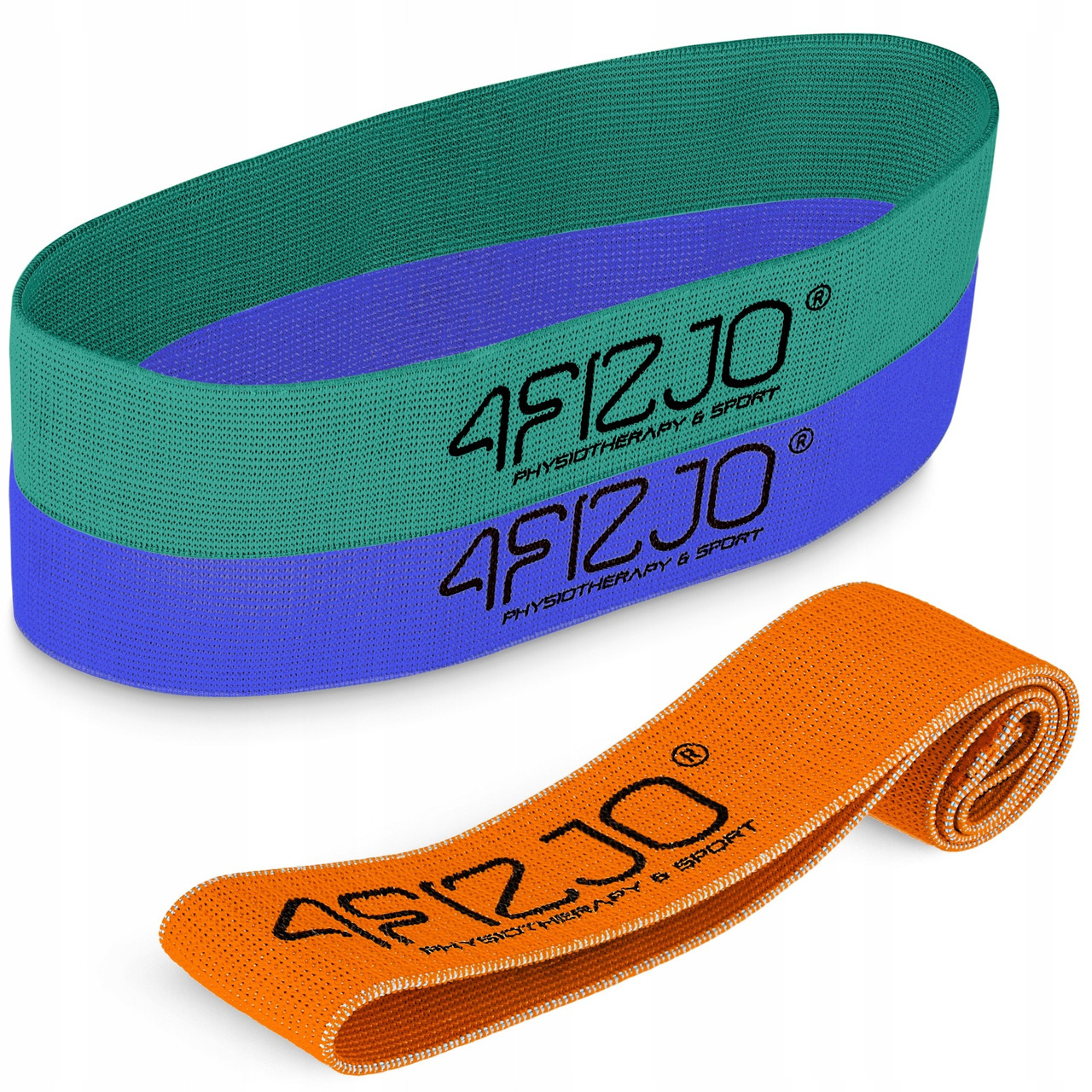 Набір резинок для фітнесу із тканини 4FIZJO Flex Band 3 шт 1-15 кг Mix (P-5907739310958)