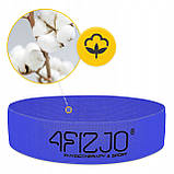 Резинка для фітнесу та спорту із тканини 4FIZJO Flex Band 11-15 кг Blue (P-5907739310934), фото 5