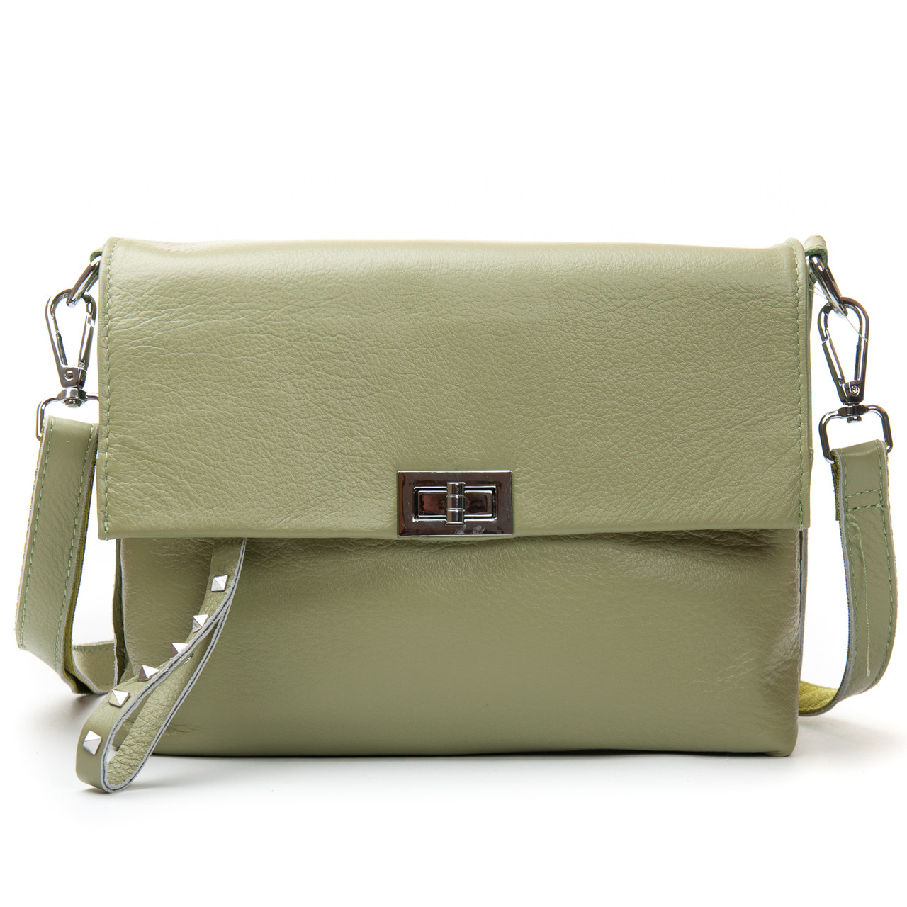 PODIUM Сумка Жіноча Класична шкіра ALEX RAI 8793-9 olive