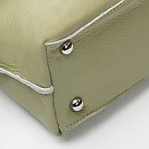 PODIUM Сумка Жіноча Класична шкіра ALEX RAI 8793-9 olive, фото 5