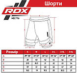 Компресійні шорти для RDX MMA T16 2-в-1 BLACK/GREY-XL, фото 10