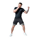 Шорти MMA RDX T16 BLACK/GREY-XL, фото 6