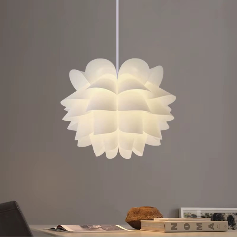 Світильник у формі білої квітки Ø 45 см | Line F | Арт. SG26-450, фото 1