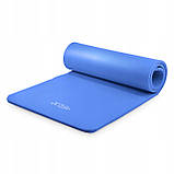 Килимок (мат) спортивний 4FIZJO NBR 180 x 60 x 1 см для йоги та фітнесу Navy Blue (P-5907739316974), фото 6