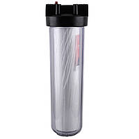 Фільтр-колба + ПП картридж ПРОЗОРА Bіо+ systems SL20TS-BB Big Blue 20", 1" Зроби це - Vdalo