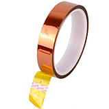 Каптон термостійкий скотч стрічка 30м x 30мм для 3D-принтера, фото 4