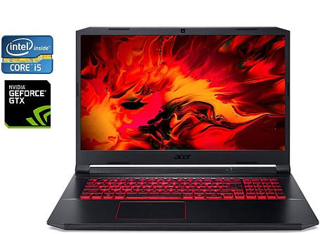 Ігровий ноутбук Б-клас Acer Nitro 5 AN515-54/ 15.6" 1920x1080/ i5-9300H/ 16GB RAM/ 512GB SSD/ GTX 1650 4GB, фото 1