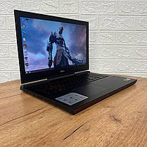 Ігровий ноутбук Б-клас Dell Inspiron 15 Gaming 7567/ 15.6" 1920x1080/ i7-7700HQ/ 16GB RAM/ 120GB SSD+1000GB HDD/ GTX 1050 Ti 4GB, фото 4