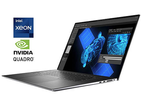 Ноутбук Б-клас Dell Precision 5750/ 17.3" 3840x2400 Touch/ Xeon W-10885M/ 16GB RAM/ 512GB SSD/ Quadro RTX 3000 6GB, фото 1