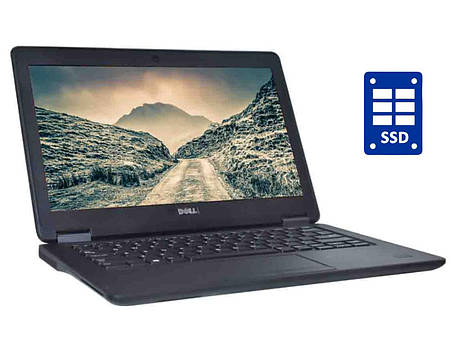 Нетбук Б-клас Dell Latitude E7250/ 12.5" (1366x768)/ Core i3-5010U/ 8 GB RAM/ 128 GB SSD/ HD 5500, фото 1