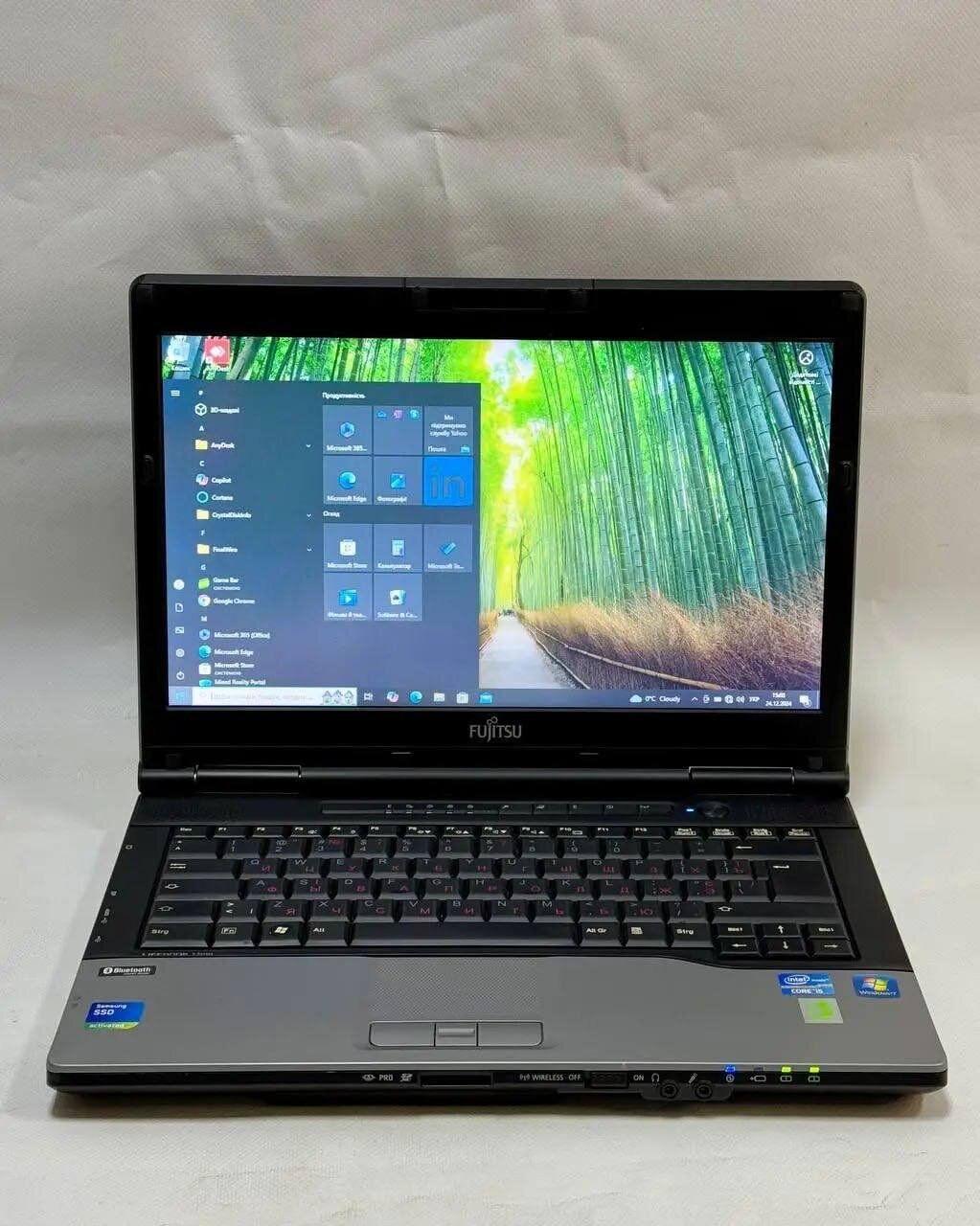 Б/в Ноутбук Fujitsu LifeBook S752 14" 1366x768| Core i5-3320M| 8 GB RAM| 240 GB SSD| HD 4400