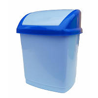 Популярний! Контейнер для сміття Горизонт Домік Блакитний 9 л (гор-02036/блакитний) - Краща якість тільки на Nukleon.com.ua