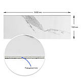 Плінтус вініловий самоклеючий 5000х100х2мм Глянцсовий (D) SW-00002117, фото 3