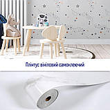 Плінтус вініловий самоклеючий 5000х100х2мм Глянцсовий (D) SW-00002117, фото 5