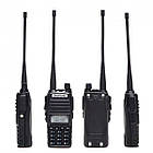 Радіостанція радіус 15 км BAOFENG UV82-8W , 8 вт. 128 каналів Чорна, фото 3