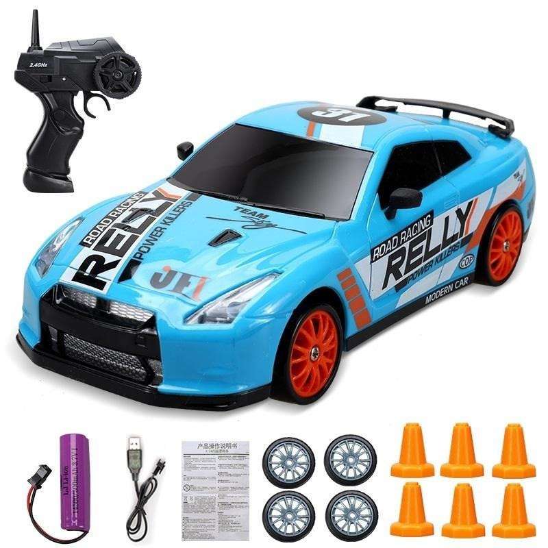 Машинка для дрифту на радіокеруванні Nissan Relly GT-R 1:24 R/C Drift Returns Rally