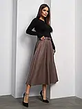 Спідниці ISSA PLUS 14162A S коричневий, фото 2
