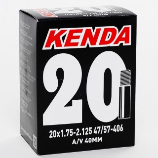 Камера велосипедна Kenda 20x1.75/2,125 AV 40 mm (O-D-0014)