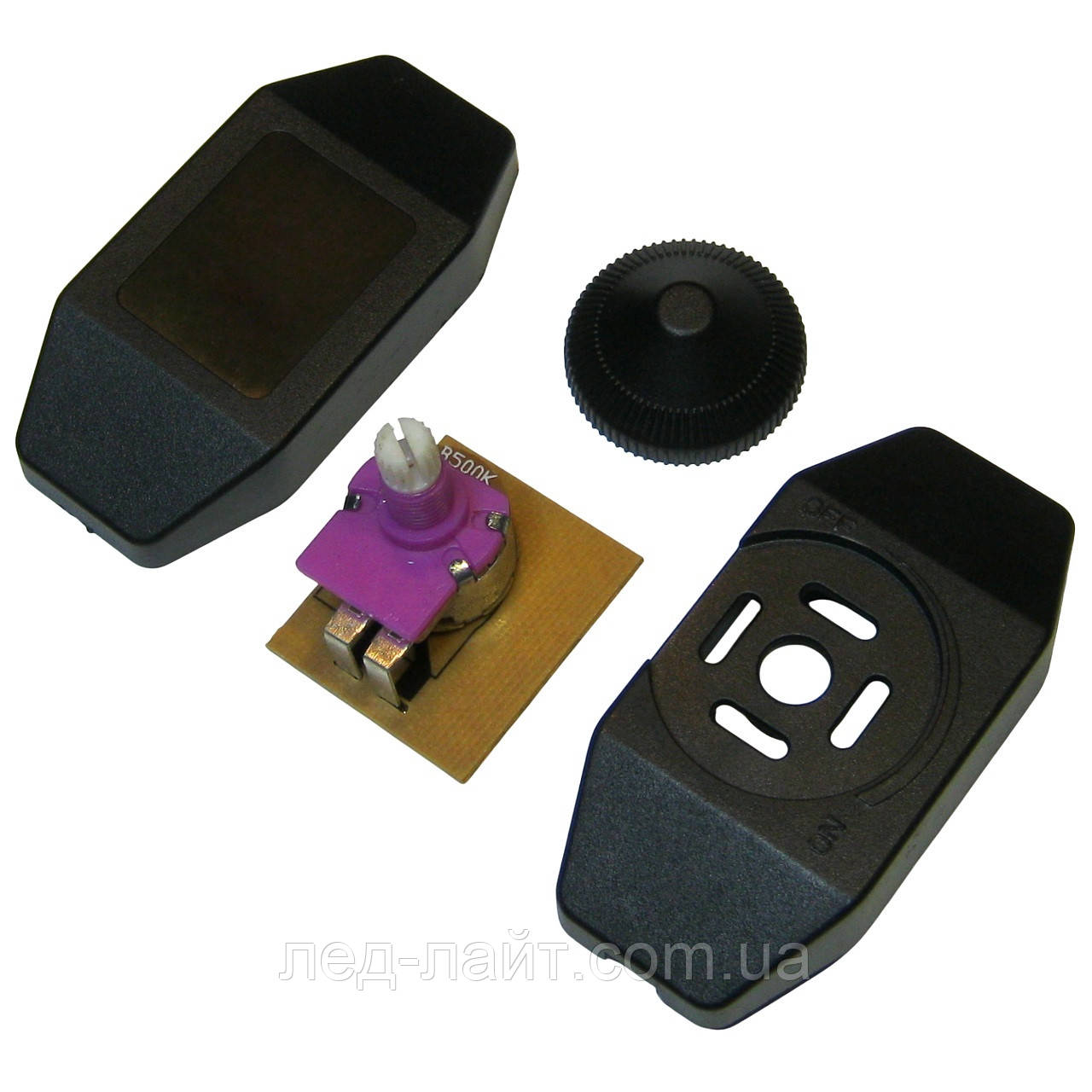 LED дімер 12-24V 5A з регулятором