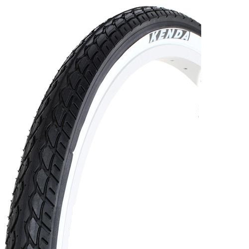 Покришка Kenda K-924 E-BIKE 26*1.75 білий бок (O-O-0064)