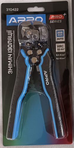 Знімач ізоляції автоматичний багатофункціональний ПРОФІ 205 мм APRO, фото 1