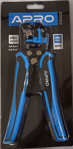 Знімач ізоляції автоматичний багатофункціональний 205 мм APRO, фото 1