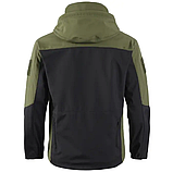Куртка польова Soft Shell вітро-вологозахисна Gman олива/чорна, фото 2