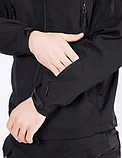 Куртка Тактична Gman чорна Soft Shell, фото 6