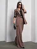 Костюми ISSA PLUS 15051 S коричневі, фото 2
