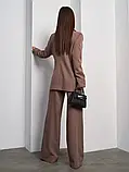 Костюми ISSA PLUS 15051 S коричневі, фото 3