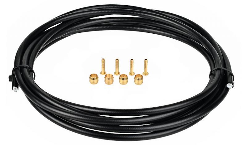 Гідролінія, оливки, штуцери Tektro 3 м, чорний (C-L-0151)