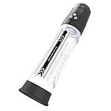 Гідропомпа для члена Dreamtoys Ramrod автоматична, прозора, фото 4