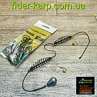 🇺🇦 Готовая оснастка на лидкоре "Убийца карася" , вес 30 грамм 🇺🇦