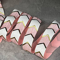 Стрейч-бейка (резинка)- Стрілка, ширина 1,5 см, колір мікс , арт 02411, відрізок 1 метр, Різнокольоровий