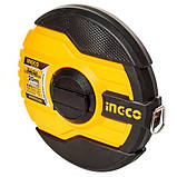 Рулетка 20 м скловолокно 12,5 мм INGCO, фото 4