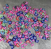 Наповнювач "Метелик-мікс", 5 мм, арт 010935, упаковка ~15-20 грам, Різнокольоровий