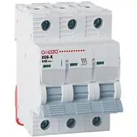 Популярний! Автоматичний вимикач ONESTO 3п С 16А MCB 6kA (KC6-K) - Краща якість тільки на Nukleon.com.ua