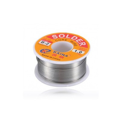 Припій для паяння 60 г 1 мм soldring wire 1 mm 60gr Лучшая цена