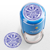 Печать ФЛП (физическое лицо-предприниматель), круглая D40 мм с оснасткой IDEAL 400R