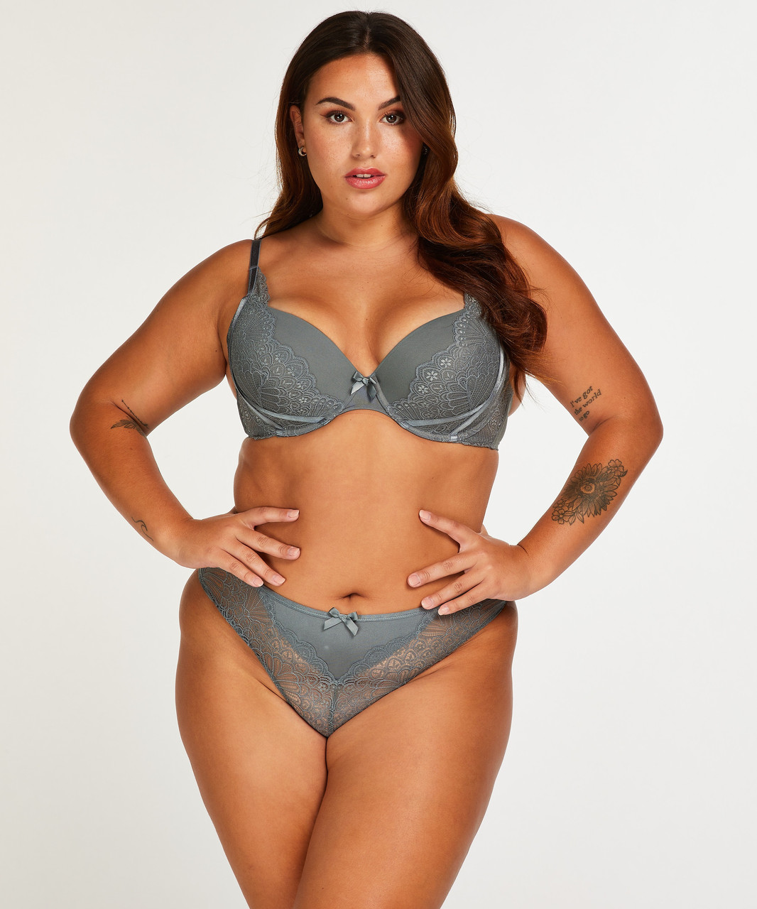 Жіночі трусики Hunkemoller, розмір XXL, колір ментол