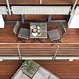 Ротангові меблі Trevi сірий колір, фото 6