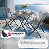 Ротангові меблі Trevi сірий колір, фото 7