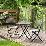 Ротангові меблі Trevi сірий колір, фото 2