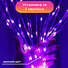 Розумна гірлянда Smart 250 LED довжина 2,5 м з керуванням смартфона прозора, мультиколор 1733044W, фото 6