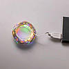 Гірлянда роса 20 метрів USB на 200 led світлодіодів крапля 20 метрів білий дріт мультиколор USB200L20MWML, фото 8