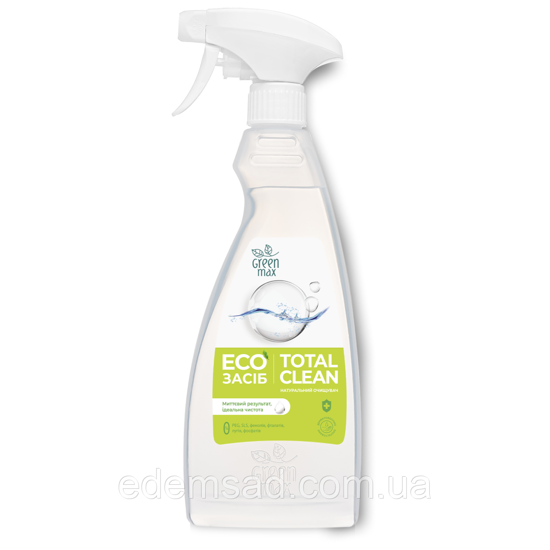 Натуральний засіб для очищення поверхонь Total Clean Green Max 500 мл